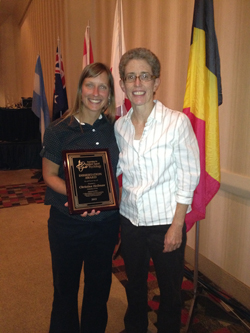 2012 Disertation Award by the Association for Applied Sport Psychology (AASP)